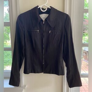 KYUSO Jake & Egidio black jacket.  Authentic vintage. Sz 36. Made in Belgium